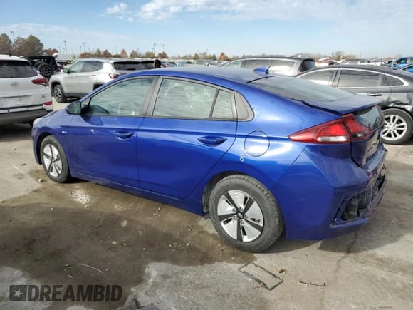 ✅ 2019 Hyundai Ioniq Blue • VIN: KMHC65LC2KU115673 • Lot: 92945675. Listed on Copart with 98,525 mi. Free auction sales archive from the USA and detailed vehicle history report at DreamBid. Image 2.