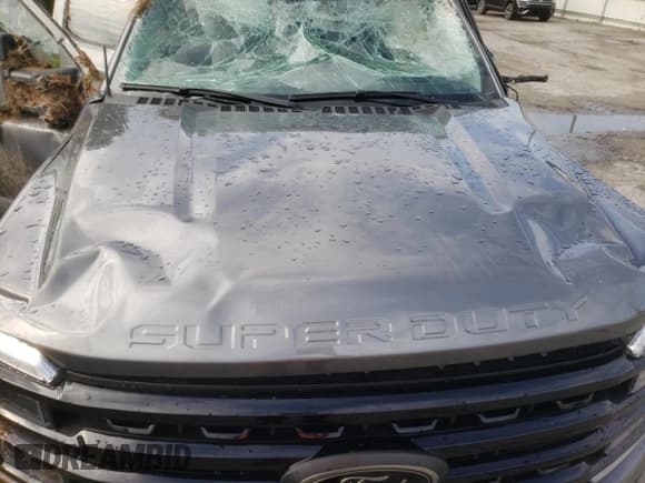 ✅ 2024 Ford F-250 XL • VIN: 1FT8W2BT0REC27595 • Lot: 64585624. Listed on Copart with Not provided. Free auction sales archive from the USA and detailed vehicle history report at DreamBid. Image 11.