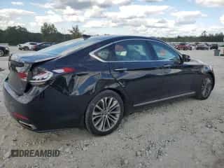 2016 Hyundai Genesis 3.8L z VIN KMHGN4JE6GU132566, wystawiony jako Copart lot #74428234 z przebiegiem 70 891 mil mil oraz Szkoda całkowita • Salvage title. Historia ofert i sprzedaży dostępna na DreamBid. Obrazek 3.