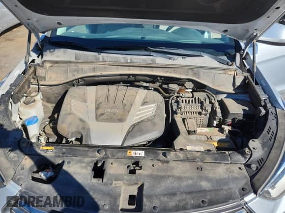 2017 Hyundai Santa Fe SE z VIN KM8SM4HF3HU235974, wystawiony jako Copart lot #82238885 z przebiegiem 98 649 mil mil oraz Szkoda całkowita • Salvage title. Historia ofert i sprzedaży dostępna na DreamBid. Obrazek 12.