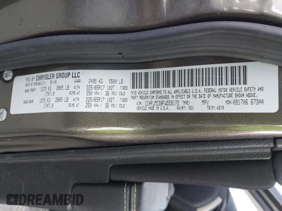 ✅ 2015 Jeep Cherokee Latitude • VIN: 1C4PJMCS8FW559172 • Lot: 43681804. Listed on IAAI with 35,998 mi. Free auction sales archive from the USA and detailed vehicle history report at DreamBid. Image 9.