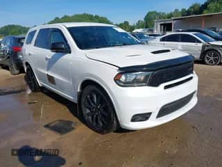 2018 Dodge Durango R/T with VIN 1C4SDJCT7JC266026, listed as a IAAI auction lot 42711211 with 91,541 mi miles and . Bid and sale history available at DreamBid. Image 1.