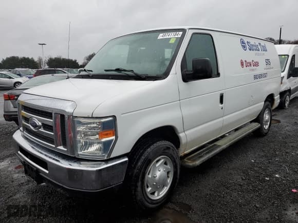 ✅ 2010 Ford Econoline Cargo Commercial • VIN: 1FTNE2EW4ADA24912 • Lot: 49741184. Listed on Copart with 508,798 mi. Free auction sales archive from the USA and detailed vehicle history report at DreamBid. Image 1.