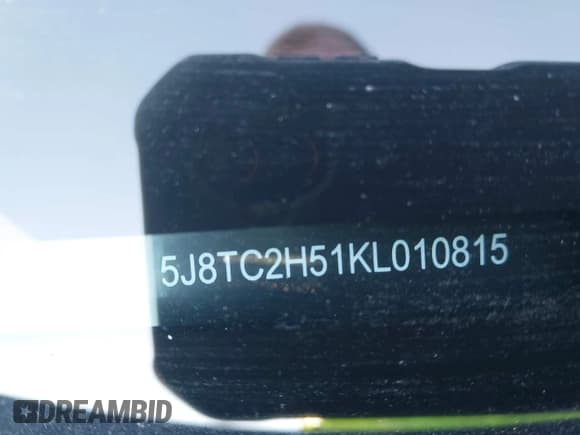 ✅ 2019 Acura RDX Technology • VIN: 5J8TC2H51KL010815 • Lot: 43469187. Listed on IAAI with Not provided. Free auction sales archive from the USA and detailed vehicle history report at DreamBid. Image 9.