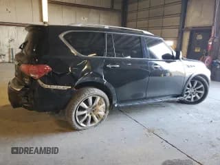 ✅ 2014 Infiniti QX80 • VIN: JN8AZ2NE2E9062470 • Lot: 84763985. Listed on Copart with Not provided. Free auction sales archive from the USA and detailed vehicle history report at DreamBid. Image 3.