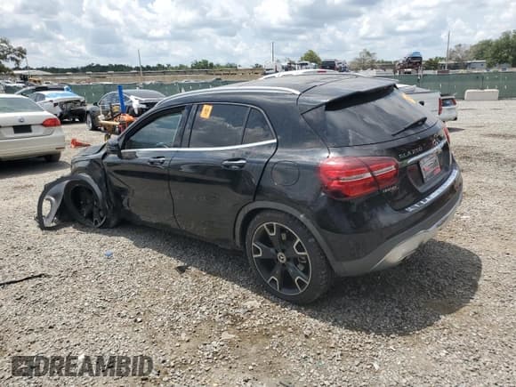 ✅ 2018 Mercedes-Benz GLA 250 • VIN: WDCTG4EB1JJ486284 • Lot: 59072665. Listed on Copart with Not provided. Free auction sales archive from the USA and detailed vehicle history report at DreamBid. Image 2.