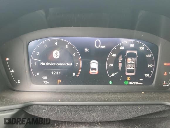 ✅ 2025 Honda Accord SE • VIN: 1HGCY1F46SA032195 • Lot: 69592075. Listed on Copart with 7,933 mi. Free auction sales archive from the USA and detailed vehicle history report at DreamBid. Image 9.