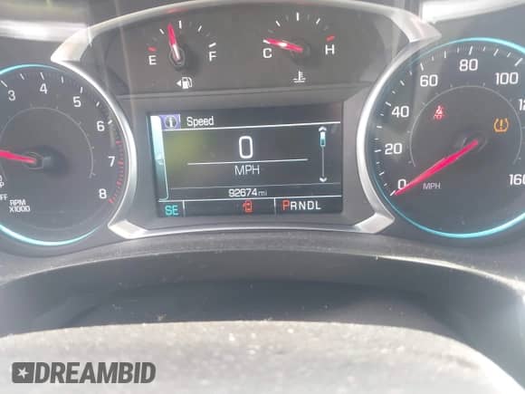 2018 Chevrolet Traverse LT Cloth with VIN 1GNEVGKW9JJ232570, listed as a IAAI auction lot 43243773 with 92,674 mi miles and . Bid and sale history available at DreamBid. Image 7.