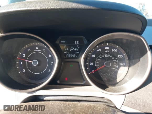 ✅ 2014 Hyundai Elantra SE • VIN: 5NPDH4AE4EH489430 • Lot: 43415155. Listed on IAAI with 176,542 mi. Free auction sales archive from the USA and detailed vehicle history report at DreamBid. Image 7.