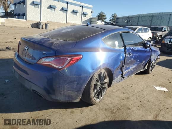 2015 Hyundai Genesis Coupe Ultimate с VIN KMHHU6KJ6FU127591, выставлен на аукционе Copart как лот 80373274 с пробегом 76 380 миль миль и Списание • Salvage title. История ставок и продаж доступна на DreamBid. Изображение 3.