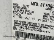 ✅ 2013 Ford F-150 XL • VIN: 1FTFW1EF3DKG33114 • Lot: 41969349. Listed on IAAI with 256,921 mi. Free auction sales archive from the USA and detailed vehicle history report at DreamBid. Image 1.