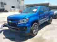 2021 Chevrolet Colorado 2WD Work Truck with VIN 1GCGSBEA0M1122153, listed as a IAAI auction lot 42965804 with 86,675 mi miles and . Bid and sale history available at DreamBid. Image 17.