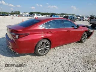 ✅ 2020 Lexus ES 350 F Sport • VIN: 58AGZ1B15LU051690 • Lot: 84280915. Listed on Copart with 52,134 mi. Free auction sales archive from the USA and detailed vehicle history report at DreamBid. Image 3.