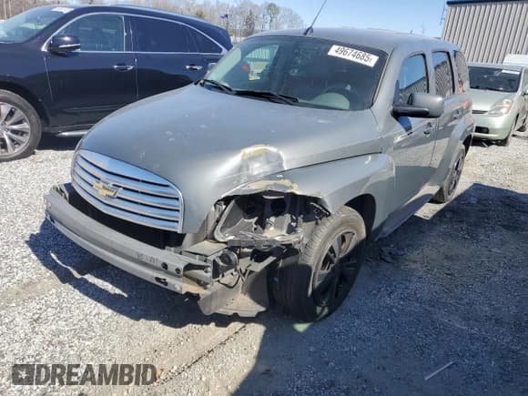 ✅ 2009 Chevrolet HHR 1LT • VIN: 3GNCA23BX9S585105 • Lot: 49674685. Listed on Copart with 106,929 mi. Free auction sales archive from the USA and detailed vehicle history report at DreamBid. Image 1.