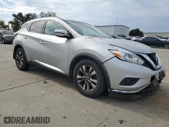 ✅ 2016 Nissan Murano S • VIN: 5N1AZ2MH9GN122595 • Lot: 86468795. Listed on Copart with 264,428 mi. Free auction sales archive from the USA and detailed vehicle history report at DreamBid. Image 4.