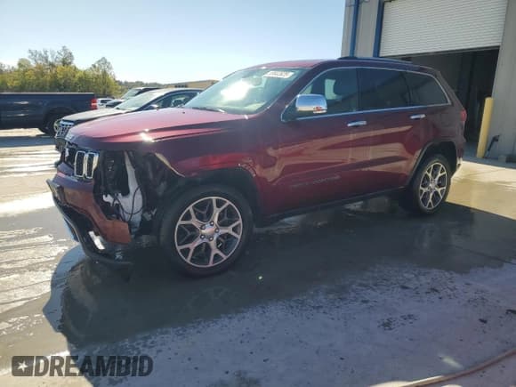 ✅ 2019 Jeep Grand Cherokee Limited • VIN: 1C4RJFBG8KC734792 • Лот: 89662625. Опубликован ранее на Copart с пробегом 68 633 миль. Бесплатный доступ к архиву аукционных продаж из США и подробный отчёт об истории автомобиля на DreamBid. Изображение 1.