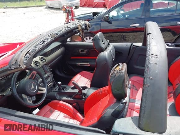 ✅ 2019 Ford Mustang GT Premium • VIN: 1FATP8FF7K5204955 • Lot: 42190868. Listed on IAAI with 38,189 mi. Free auction sales archive from the USA and detailed vehicle history report at DreamBid. Image 13.