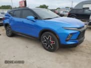 ✅ 2024 Chevrolet Blazer RS • VIN: 3GNKBKRS0RS192357 • Lot: 64292245. Listed on Copart with 32,271 mi. Free auction sales archive from the USA and detailed vehicle history report at DreamBid. Image 4.