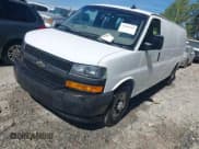 ✅ 2018 Chevrolet Express Cargo • VIN: 1GCWGBFG8J1196755 • Lot: 43483261. Listed on IAAI with 239,165 mi. Free auction sales archive from the USA and detailed vehicle history report at DreamBid. Image 2.
