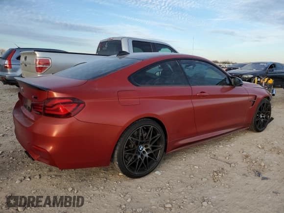 ✅ 2020 BMW M4 • VIN: WBS4Y9C0XLFH08831 • Lot: 41863585. Listed on Copart with 71,763 mi. Free auction sales archive from the USA and detailed vehicle history report at DreamBid. Image 3.