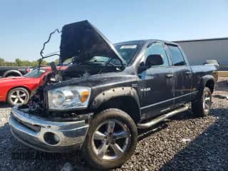 2008 Dodge 1500 Laramie with VIN 1D7HU18228S616226, listed as a Copart auction lot 70582885 with 200,149 mi miles and Salvage title. Bid and sale history available at DreamBid. Image 1.