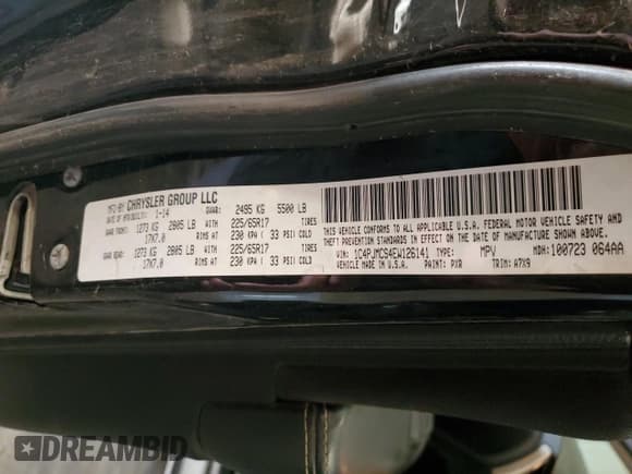 ✅ 2014 Jeep Cherokee Latitude • VIN: 1C4PJMCS4EW126141 • Lot: 92436705. Wystawiony na Copart z przebiegiem 174 245 mil. Bezpłatny archiwum sprzedaży aukcyjnych z USA i szczegółowy raport historii pojazdu na DreamBid. Zdjęcie 13.