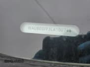 ✅ 2020 Audi A3 S line Premium • VIN: WAUBEGFF3LA100748 • Lot: 62152215. Listed on Copart with 59,204 mi. Free auction sales archive from the USA and detailed vehicle history report at DreamBid. Image 12.