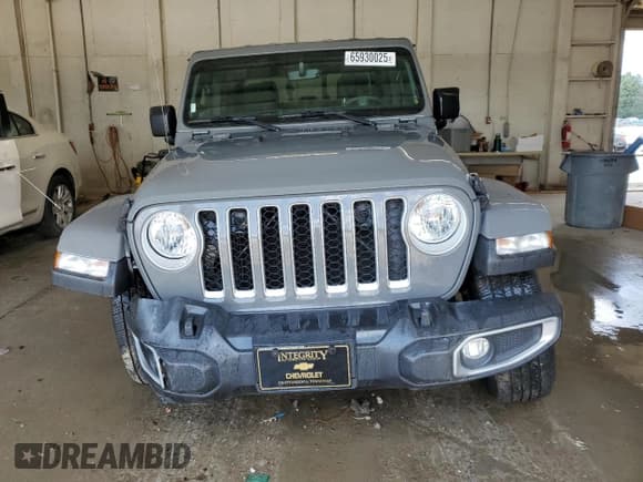 ✅ 2023 Jeep Gladiator Overland • VIN: 1C6HJTFG1PL523114 • Lot: 65930025. Listed on Copart with 43,645 mi. Free auction sales archive from the USA and detailed vehicle history report at DreamBid. Image 5.