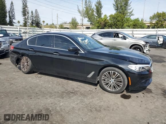 ✅ 2018 BMW 5 Series 530i • VIN: WBAJA5C59JWA57012 • Lot: 41834605. Listed on Copart with 55,240 mi. Free auction sales archive from the USA and detailed vehicle history report at DreamBid. Image 4.