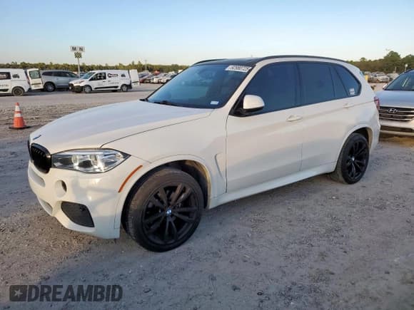 ✅ 2017 BMW X5 xDrive35i • VIN: 5UXKR0C58H0V67217 • Лот: 92980725. Опубликован ранее на Copart с пробегом 135 988 миль. Бесплатный доступ к архиву аукционных продаж из США и подробный отчёт об истории автомобиля на DreamBid. Изображение 1.