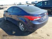 ✅ 2013 Hyundai Elantra Limited • VIN: 5NPDH4AE0DH289465 • Lot: 43311489. Listed on IAAI with 128,804 mi. Free auction sales archive from the USA and detailed vehicle history report at DreamBid. Image 3.