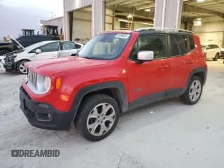 ✅ 2016 Jeep Renegade Limited • VIN: ZACCJBDT0GPC74748 • Lot: 91658525. Listed on Copart with 144,125 mi. Free auction sales archive from the USA and detailed vehicle history report at DreamBid. Image 1.