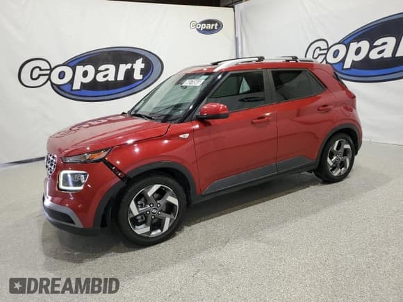 ✅ 2021 Hyundai Venue SEL • VIN: KMHRC8A39MU103868 • Lot: 56576565. Listed on Copart with 109,976 mi. Free auction sales archive from the USA and detailed vehicle history report at DreamBid. Image 1.