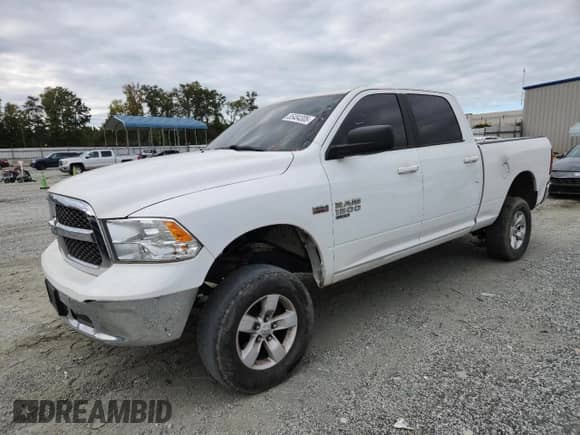2019 Ram 1500 Big Horn with VIN 1C6RR6TT9KS683188, listed as a Copart auction lot 85484305 with 156,849 mi miles and Clean title. Bid and sale history available at DreamBid. Image 1.