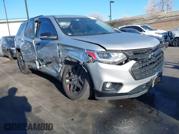 2021 Chevrolet Traverse Premier с VIN 1GNERKKW3MJ168358, выставлен на аукционе IAAI как лот 41860451 с пробегом 75 180 миль миль и . История ставок и продаж доступна на DreamBid. Изображение 1.