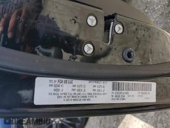 ✅ 2018 Dodge Challenger SXT Plus • VIN: 2C3CDZAG7JH149959 • Lot: 58221464. Wystawiony na Copart z przebiegiem 65 677 mil. Bezpłatny archiwum sprzedaży aukcyjnych z USA i szczegółowy raport historii pojazdu na DreamBid. Zdjęcie 12.