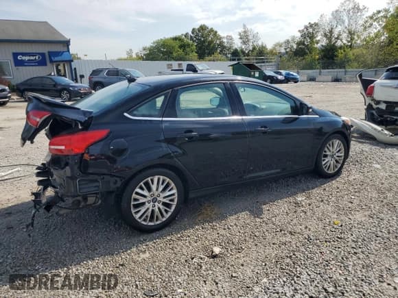 ✅ 2018 Ford Focus Titanium • VIN: 1FADP3J27JL281167 • Lot: 72033855. Listed on Copart with 168,816 mi. Free auction sales archive from the USA and detailed vehicle history report at DreamBid. Image 3.