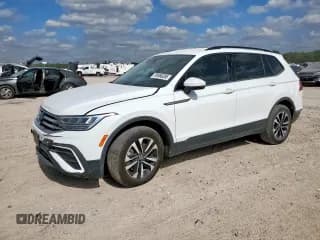 ✅ 2023 Volkswagen Tiguan S • VIN: 3VVRB7AX3PM078187 • Lot: 91866285. Listed on Copart with 36,992 mi. Free auction sales archive from the USA and detailed vehicle history report at DreamBid. Image 1.