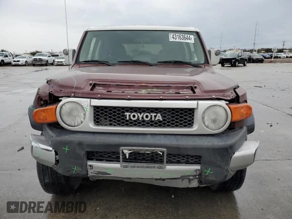 ✅ 2008 Toyota FJ Cruiser • VIN: JTEBU11F98K023102 • Lot: 43163644. Listed on Copart with 181,108 mi. Free auction sales archive from the USA and detailed vehicle history report at DreamBid. Image 5.