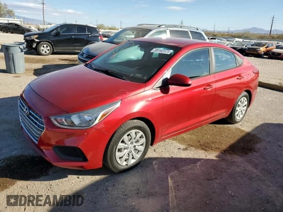 ✅ 2019 Hyundai Accent SEL • VIN: 3KPC24A39KE071540 • Лот: 89192375. Опубликован ранее на Copart с пробегом 63 966 миль. Бесплатный доступ к архиву аукционных продаж из США и подробный отчёт об истории автомобиля на DreamBid. Изображение 1.