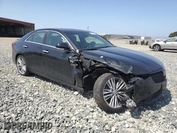 ✅ 2025 Cadillac CT4 Premium Luxury • VIN: 1G6DB5RK0S0105978 • Lot: 61269045. Listed on Copart with 21,350 mi. Free auction sales archive from the USA and detailed vehicle history report at DreamBid. Image 4.