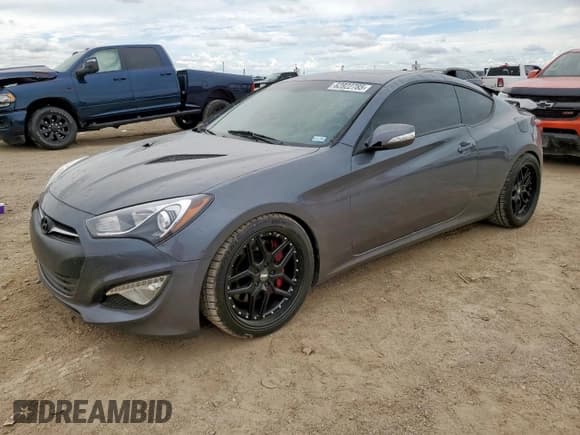 ✅ 2015 Hyundai Genesis Coupe Ultimate • VIN: KMHHU6KJ3FU130030 • Lot: 62822785. Listed on Copart with 95,765 mi. Free auction sales archive from the USA and detailed vehicle history report at DreamBid. Image 1.