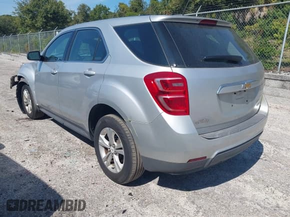 ✅ 2016 Chevrolet Equinox LS • VIN: 2GNALBEK6G1170631 • Лот: 43522179. Опубликован ранее на IAAI с пробегом 122 996 миль. Бесплатный доступ к архиву аукционных продаж из США и подробный отчёт об истории автомобиля на DreamBid. Изображение 3.