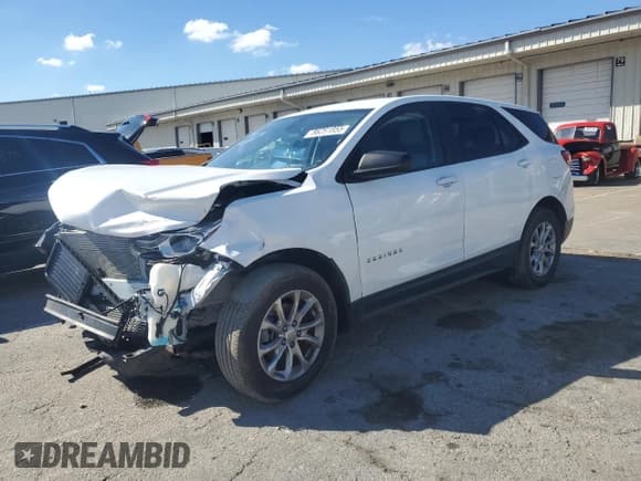 ✅ 2020 Chevrolet Equinox LS • VIN: 2GNAX5EV0L6182187 • Lot: 86251855. Wystawiony na Copart z przebiegiem 96 452 mil. Bezpłatny archiwum sprzedaży aukcyjnych z USA i szczegółowy raport historii pojazdu na DreamBid. Zdjęcie 1.