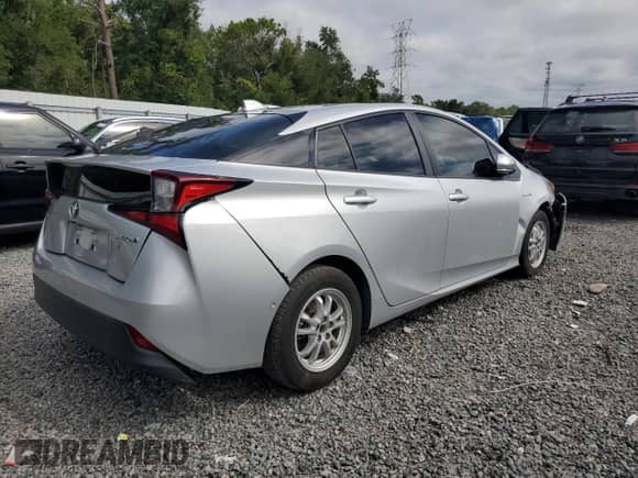 2021 Toyota Prius L Eco with VIN JTDKAMFU0M3141002, listed as a Copart auction lot 84425805 with 73,095 mi miles and Clean title. Bid and sale history available at DreamBid. Image 3.