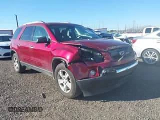 ✅ 2010 GMC Acadia SLE • VIN: 1GKLRLED1AJ183263 • Lot: 43558911. Listed on IAAI with 202,448 mi. Free auction sales archive from the USA and detailed vehicle history report at DreamBid. Image 1.