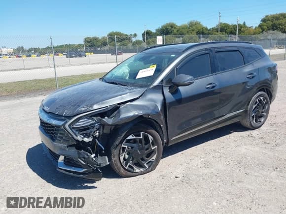 ✅ 2024 Kia Sportage SX-Prestige • VIN: 5XYK5CDF5RG189875 • Lot: 41822538. Listed on IAAI with 12,113 mi. Free auction sales archive from the USA and detailed vehicle history report at DreamBid. Image 2.