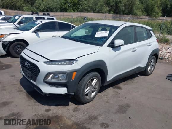 2019 Hyundai Kona SE with VIN KM8K12AA5KU202056, listed as a IAAI auction lot 42978717 with 77,488 mi miles and . Bid and sale history available at DreamBid. Image 17.