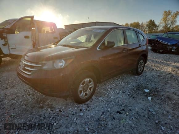 ✅ 2013 Honda CR-V LX • VIN: 5J6RM4H36DL025758 • Лот: 89821785. Опубликован ранее на Copart с пробегом 151 816 миль. Бесплатный доступ к архиву аукционных продаж из США и подробный отчёт об истории автомобиля на DreamBid. Изображение 1.