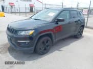 ✅ 2019 Jeep Compass Latitude • VIN: 3C4NJDBBXKT838972 • Lot: 42615357. Listed on IAAI with 77,210 mi. Free auction sales archive from the USA and detailed vehicle history report at DreamBid. Image 17.